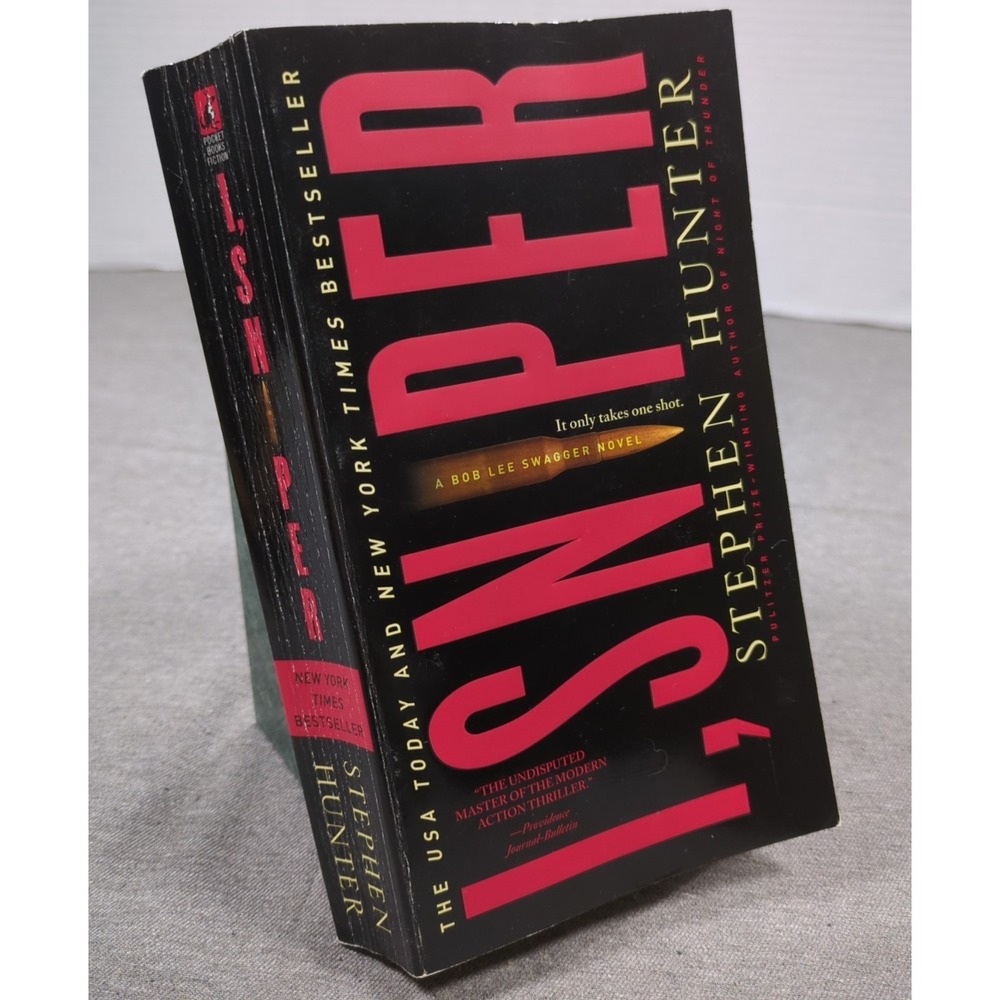 I, SNIPER‎ Stephen Hunter Bob Lee Swagger First Pocket Books Edition 2010 PB